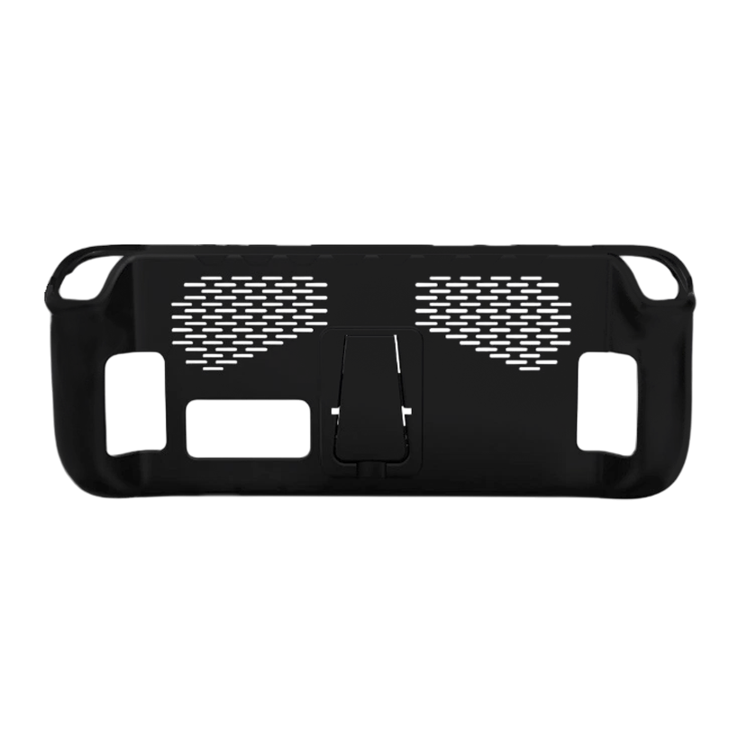 Чехол Твердый RMC Steam Deck Premium Protective TPU Case With Kickstand Black Новый - Retromagaz