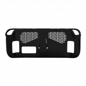 Чехол Силиконовый RMC Steam Deck Premium Protective TPU Case With Kickstand Black Новый - Retromagaz