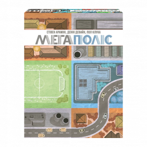 Настільна Гра Мегаполіс Повне видання (Sprawlopolis)