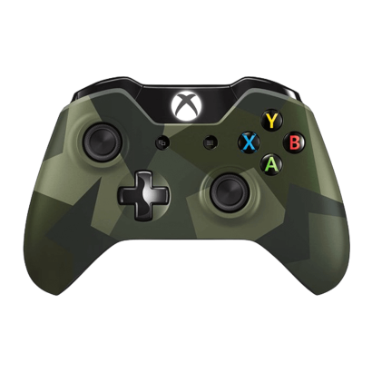 Геймпад Бездротовий Microsoft Xbox One Limited Edition Version 2 Green Camo Б/У - Retromagaz