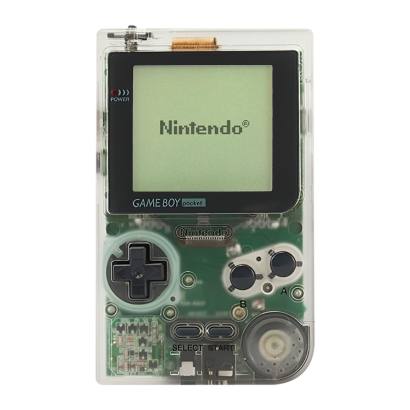 Консоль Nintendo Game Boy Pocket Trans Clear Б/У - Retromagaz