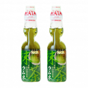 Набір Напій 2шт Hatakosen Ramune Matcha 200ml