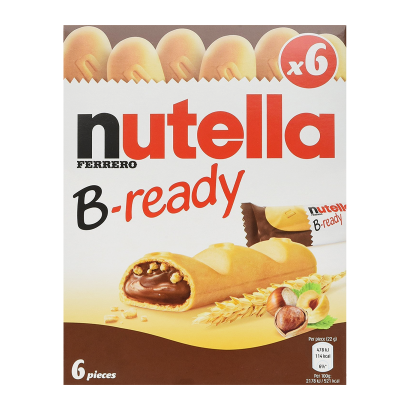 Батончик Nutella B-Ready 6 Pieces 132g 8000500227848 - Retromagaz