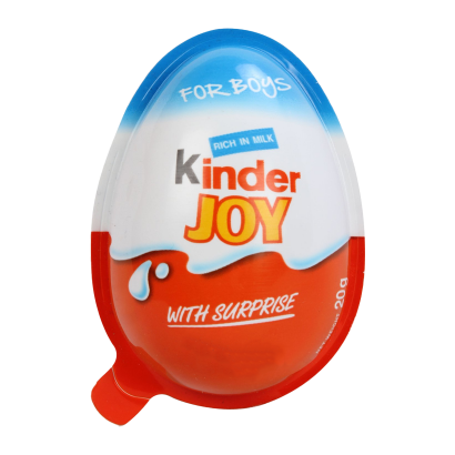 Шоколадне Яйце Kinder Joy For Boys 20g - Retromagaz