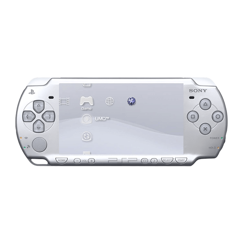 Консоль Sony PlayStation Portable PSP-1ххх Модифікована 32GB Silver Б/У - Retromagaz
