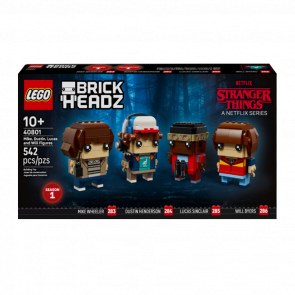 Конструктор Lego BrickHeadz Stranger Things Майк, Дастин, Лукас и Вилл 40801 Новый Конструктор Lego BrickHeadz Stranger Things Майк, Дастин, Лукас и Вилл 40801 Новый - Retromagaz