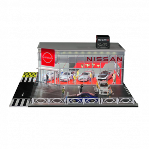 Диорама G-Fans Nismo Dealership 1:64 710036 Black - Retromagaz