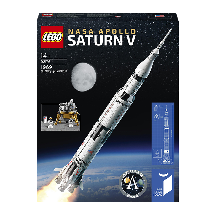 Конструктор Lego NASA Apollo Saturn V Ideas 92176 Новий - Retromagaz