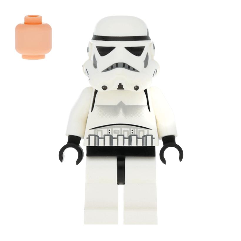 Фигурка Lego Империя Stormtrooper Light Nougat Head Star Wars sw0188a 6211 Б/У - Retromagaz