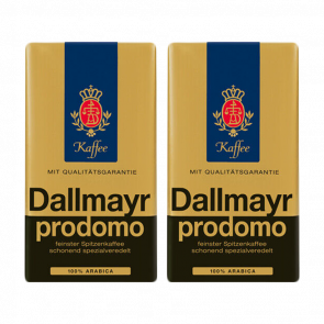 Набір Кава Мелена Dallmayr 2шт Prodomo 500g - Retromagaz