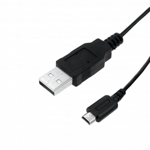 Кабель RMC DS Lite USB - Console Connector Black 1.2m Новий - Retromagaz
