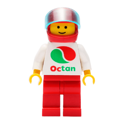Фігурка Lego City Race 973px130 Octan White Logo oct011 Б/У Нормальний - Retromagaz