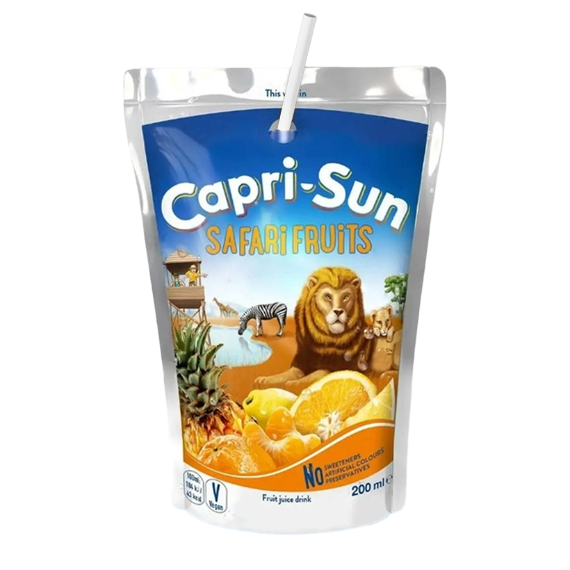 Напій Соковий Capri-Sun Safari Fruits 200ml - Retromagaz