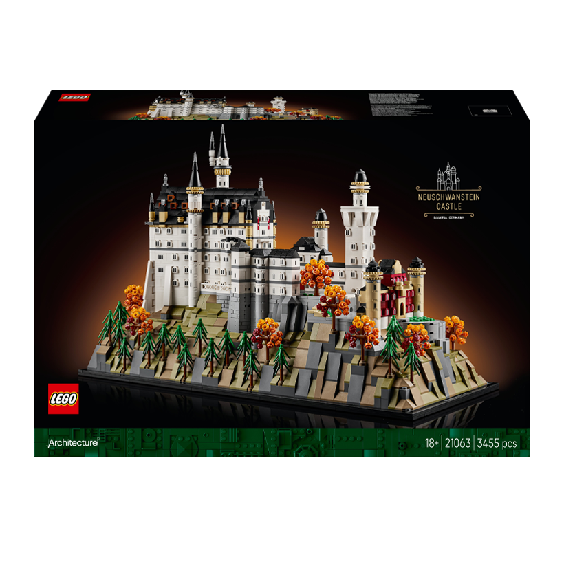 Конструктор Lego Замок Нойшванштайн Architecture 21063 Новый - Retromagaz