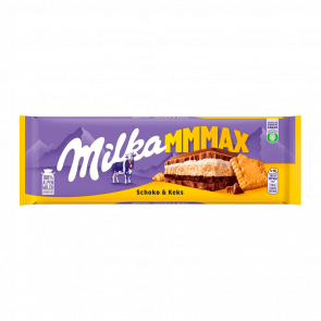 Шоколад Молочный Milka Choco & Biscuit 300g 7622210275516 - Retromagaz