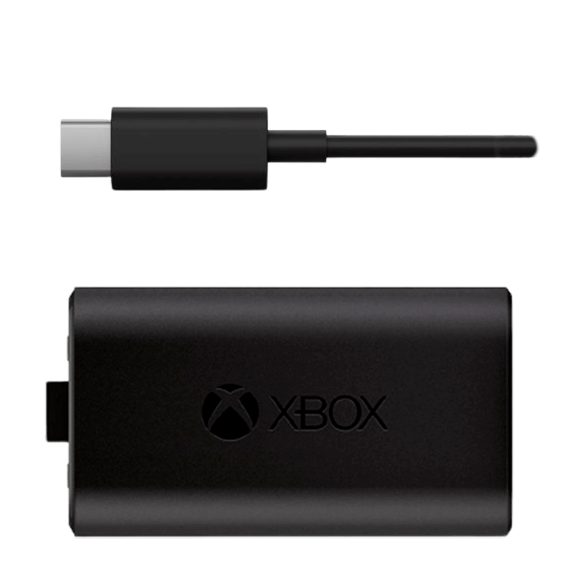 Аккумулятор Microsoft Xbox Series Play and Charge Kit + Кабель USB Type-C Black Новый - Retromagaz