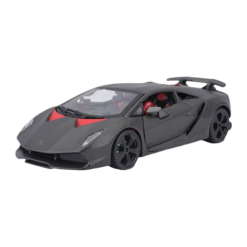 Машинка Bburago Lamborghini Sesto Elemento Street Cars 1:24 18-21061 Grey - Retromagaz
