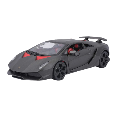 Машинка Bburago Lamborghini Sesto Elemento Standart 1:24 Grey - Retromagaz