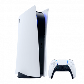 Консоль Sony PlayStation 5 Blu-ray 825GB (9424390) White Новий Вітринний Варіант Консоль Sony PlayStation 5 Blu-ray 825GB (9424390) White Новий Вітринний Варіант - Retromagaz