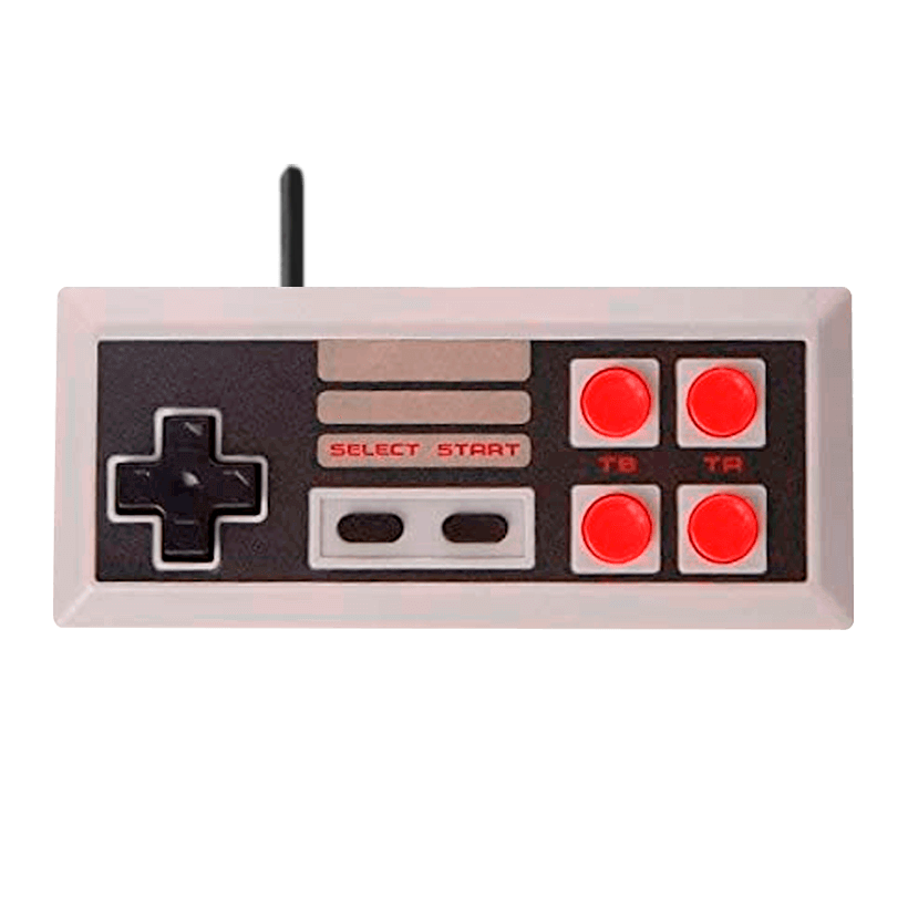 Геймпад Дротовий RMC Famicom Dendy NES Style 9pin Grey 1.5m Новий - Retromagaz