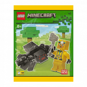 Конструктор Lego Фігурка Cave Explorer with Spider Paper Bag Minecraft 662410 Новий