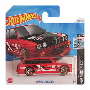 Машинка Базовая Hot Wheels BMW M3 Wagon Modified 1:64 HTD89 Red