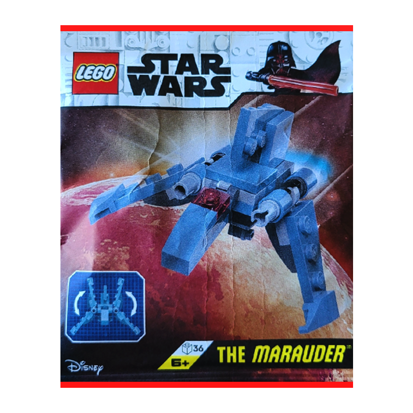 Конструктор Lego Фигурка The Marauder Mini Paper Bag Star Wars 912412 Новый - Retromagaz