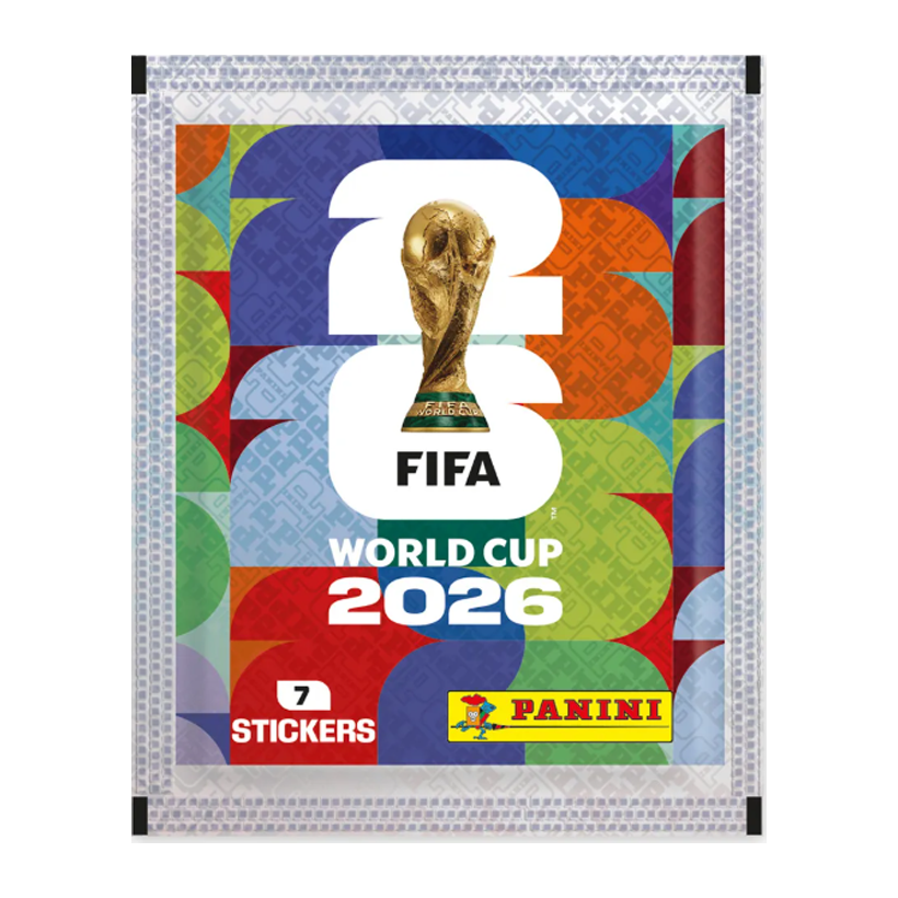 Наліпки FIFA World Cup 2026 7шт Наліпок в Пакетику Panini - Retromagaz