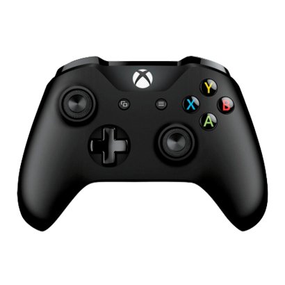 Геймпад Бездротовий Microsoft Xbox One Version 1 Black Б/У Нормальний - Retromagaz