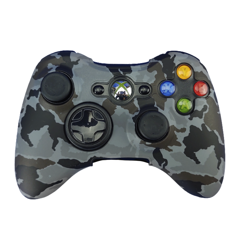 Чохол Силіконовий RMC Xbox 360 Camo Grey Новий - Retromagaz