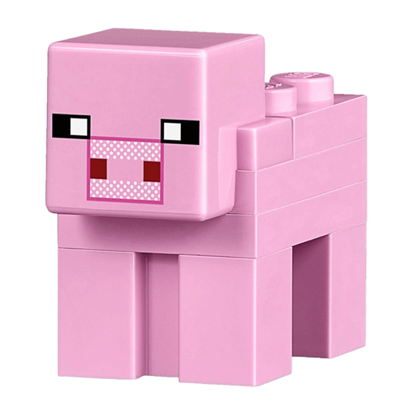 Фигурка Lego Minecraft Pig Games minepig03b a Б/У - Retromagaz