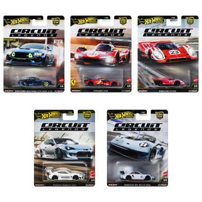 Набір Машинка Premium Hot Wheels Circuit Legends 2025-1 - Retromagaz
