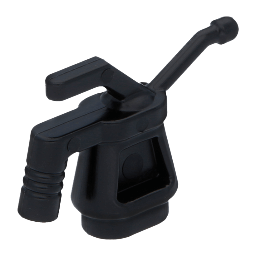 Госп. Інвентар 4шт Lego Oil Can Ribbed Handle 11402c 6030875 Black Б/У - Retromagaz
