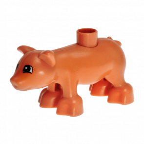 Фігурка Lego Animals Pig Adult Duplo pig03pb01 Б/У
