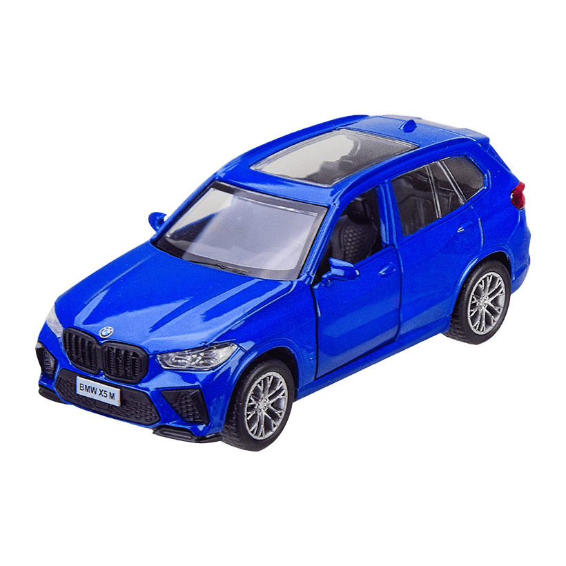 Машинка Автопром BMW X5M 1:43 Blue - Retromagaz