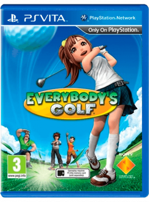 Игра Sony PlayStation Vita Everybody's Golf Английская Версия Без Коробки Б/У Хороший