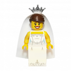 Фігурка Lego Series 7 Bride Collectible Minifigures col100 Б/У - Retromagaz