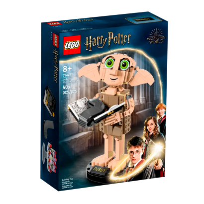 Набор Lego Добби, Домашний Эльф Harry Potter 76421 Новый - Retromagaz