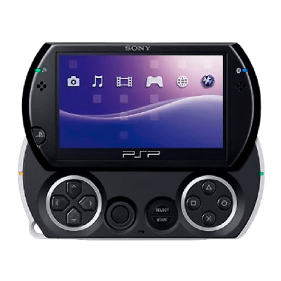Консоль Sony PlayStation Portable Go PSP-N1xxx Модифікована 16GB Black + 5 Вбудованих Ігор Б/У - Retromagaz