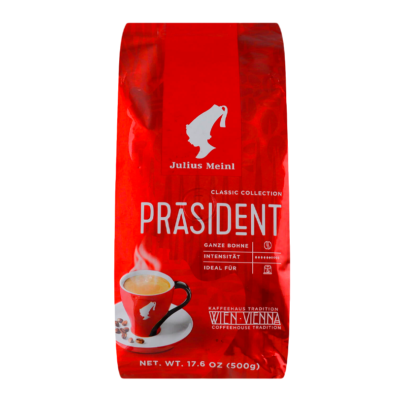 Кофе в Зернах Julius Meinl President 500g - Retromagaz