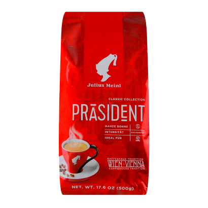 Кофе в Зернах Julius Meinl President 500g - Retromagaz