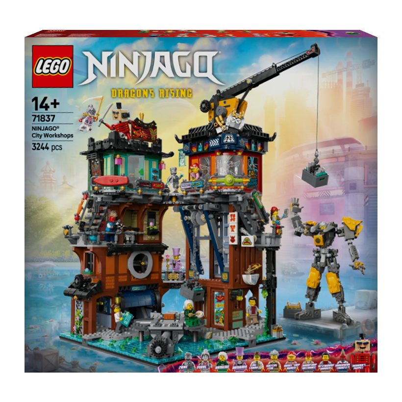 Конструктор Lego City Мастер-Классы Ninjago 71837 Новый - Retromagaz
