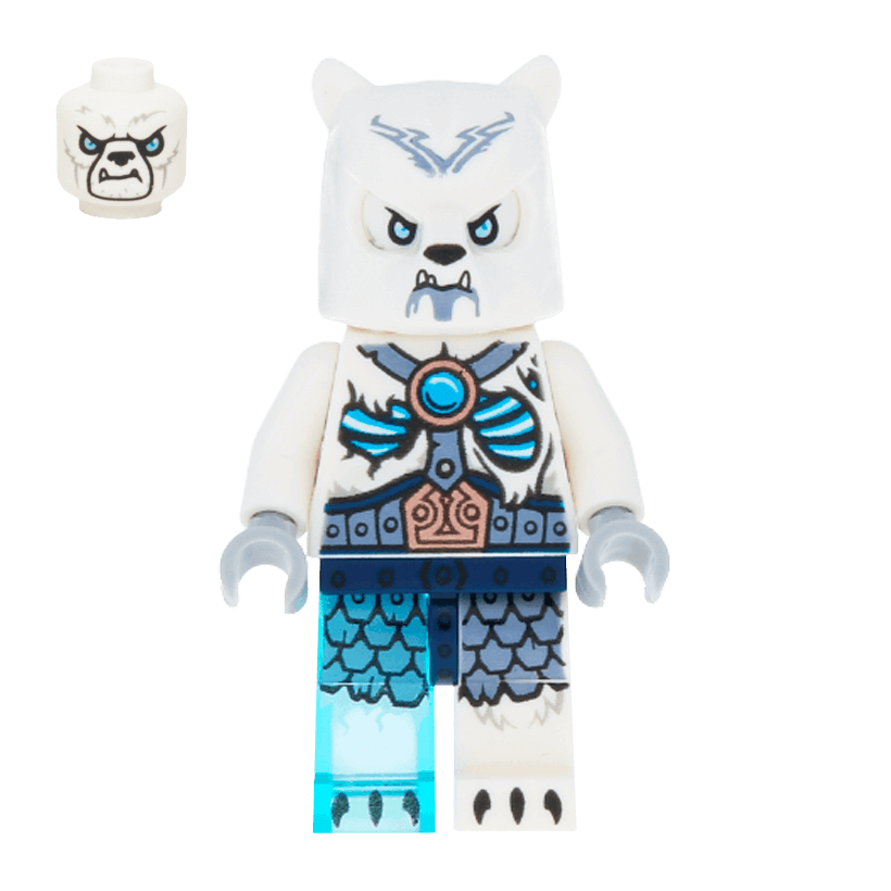 Фигурка Lego Ice Bear Tribe Warrior 2 Legends of Chima loc120 Б/У - Retromagaz
