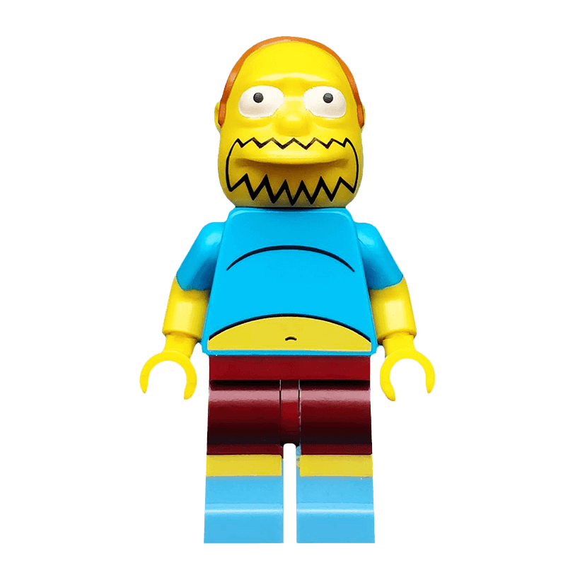 Фігурка Lego The Simpsons Comic Book Guy Cartoons sim033 Б/У - Retromagaz