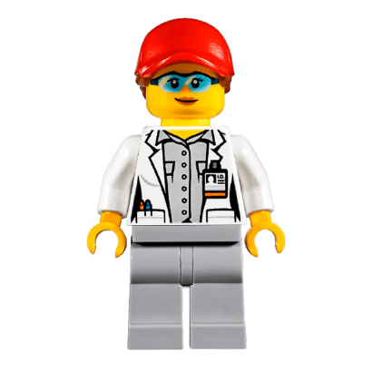 Фігурка Lego Space Port 973pb2505 Scientist Female City cty1069 Б/У - Retromagaz