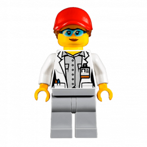 Фігурка Lego Space Port 973pb2505 Scientist Female City cty1069 Б/У