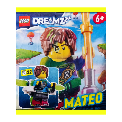 Конструктор Lego Фігурка Mateo with Jet Pack DREAMZzz 552402 drm044 Новий - Retromagaz