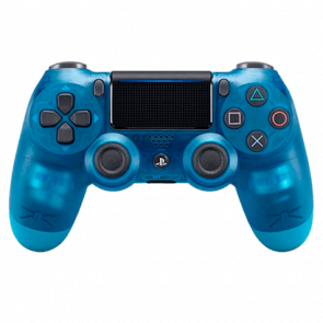 Геймпад Бездротовий Sony PlayStation 4 DualShock 4 Version 2 Crystal Clear Blue Б/У