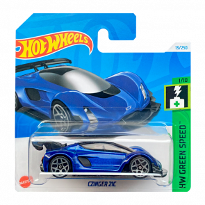 Машинка Базовая Hot Wheels Czinger 21C Green Speed 1:64 HRY49 Blue - Retromagaz
