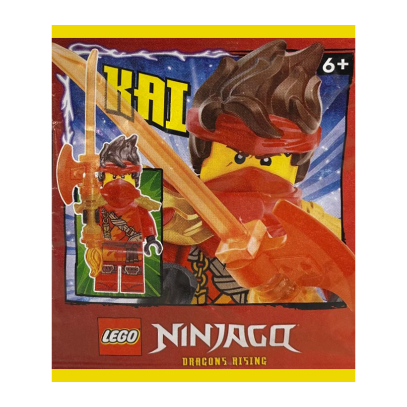 Конструктор Lego Фігурка Kai Paper Bag Ninjago 892511 Новий - Retromagaz